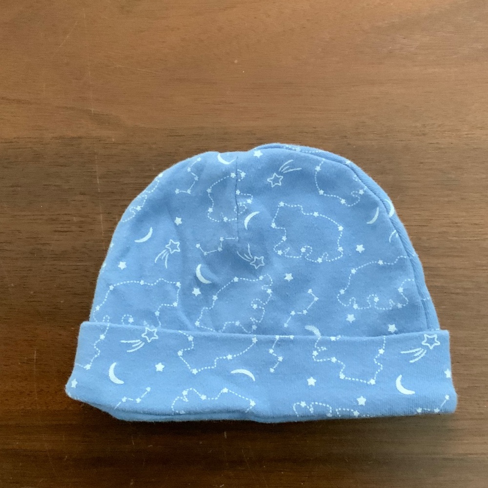 Blue Constellation Baby Hat